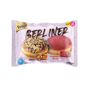 FEAST Raspberry & Chocolate Duo Berliner