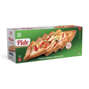 MODA Pide Tricolor Peppers & Mozzarella