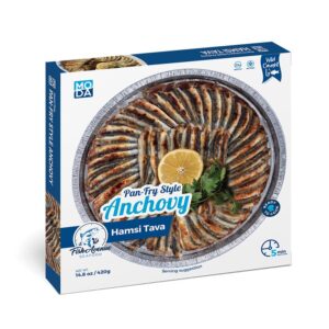 MODA Pan-fried Gutted Anchovy Hamsi Tava