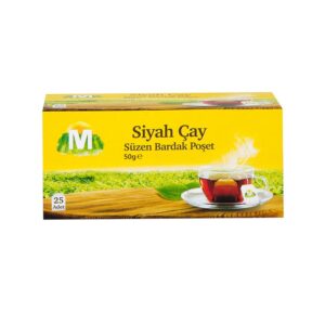 MİGROS Siyah Çay, Süzen Poşet, 25’li
