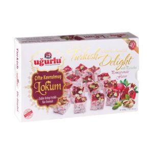 UGURLU Turkish Delight Pomegranate with Double Pistachio