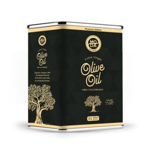 MODA Extra Virgin Olive Oil, Tin, Cold Pressed