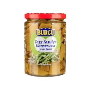 BURCU Green Beans, Glass Jar