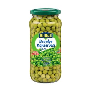 BURCU Green Peas, Glass Jar