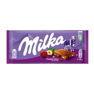 MILKA Raisins & Nuts Chocolate