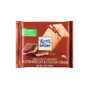 RITTER SPORT Milk Butter Biscuit Chocolate