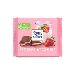RITTER SPORT Milk Strawberry Yogurt Chocolate