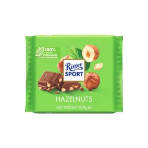 RITTER SPORT Milk Chopped Hazelnuts
