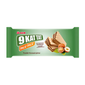 ULKER 9 Kat Tat Ince Gofret Findikli