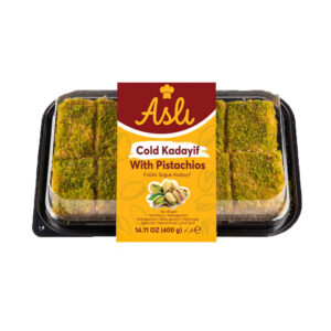 Aslı Kadayıf Soğuk Fıstıklı Donuk Pişmiş 14.1oz (400g) x 8