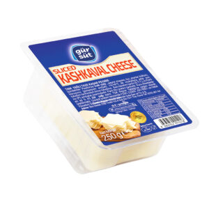 GURSUT Sliced Kashkaval Cheese 8.8oz (250g) x 12