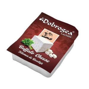 BALKANICA Cheese Buffalo, Vacuum Dobrogea Lactate 14.1oz (400g) x 12