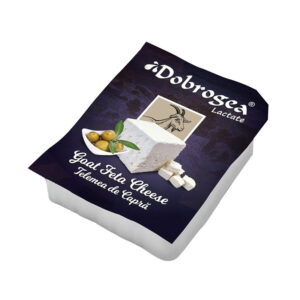 BALKANICA Goat's Milk Cheese, Vacuum Dobrogea Lactate 14.1oz (400g) x 12