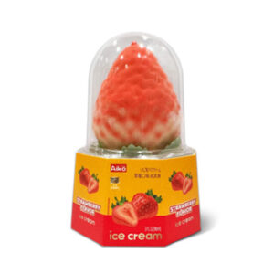 AIKO GARDEN Ice Cream, Strawberry Flavored 2.6oz (75g) x 3
