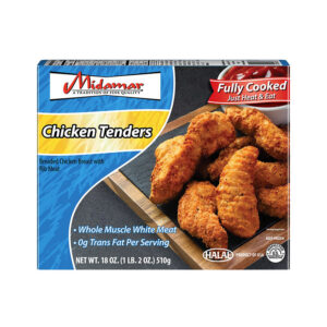 MIDAMAR Halal Chicken Tenders 18oz (510g) x 12