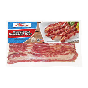 MIDAMAR Halal Hickory Smoked Breakfast Sliced Beef 12oz (340g) x 12