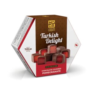 MODA Loqum Petek, Chocolate Covered Pomegranate 7oz (200g) x 12