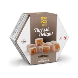 MODA Loqum Petek, Classic Hazelnut 8.8oz (250g) x 12