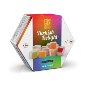 MODA Loqum Petek, Mix Fruit 8.8oz (250g) x 12