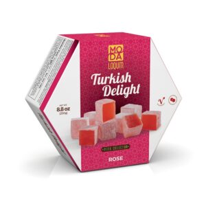 MODA Loqum Petek, Rose 8.8oz (250g) x 12
