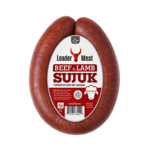 LEADER Sujuk Ring, Beef & Lamb 16oz (454g) x 12