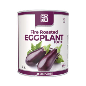 MODA Fire Roasted Eggplant Puree 6lb (2700g) x 6