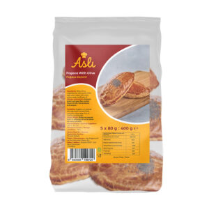 ASLI Pogaca With Olive 2.8oz (80g) x 5