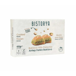 BISTORYA Baklava with Double Pistachio 1lb (454g) x 15