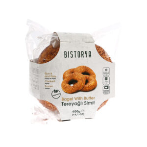 BISTORYA Plain Simit 0.44lb (200g) x 24