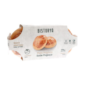BISTORYA Pogaca Plain 0.35lb (160g) x 28