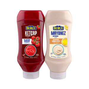 BURCU Sweet Ketchup & Mayonnaise Bundle 650g + 550g x 1