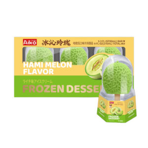 AIKO GARDEN Ice Cream Hami Melon Flavored 2.6oz (75g) x 3