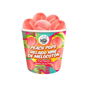 JACK KINGS Ice Cream, Peach Pops 6.3oz (180g) x 6