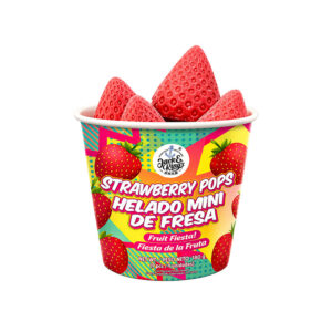 JACK KINGS Ice Cream, Strawberry Pops 6.3oz (180g) x 9