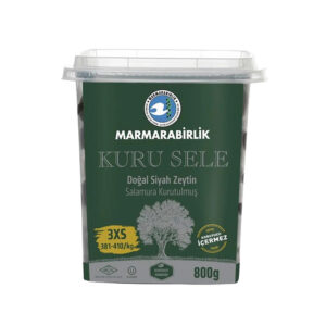 MARMARABİRLİK Dry Sele Olive 3XS 28oz (800g) x 6