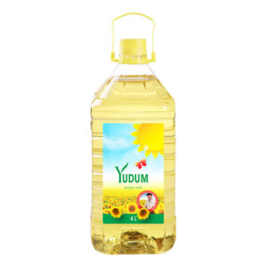 YUDUM Aycicek Yagi, Sunflower Oil 135.26 fl oz (4l) x 4